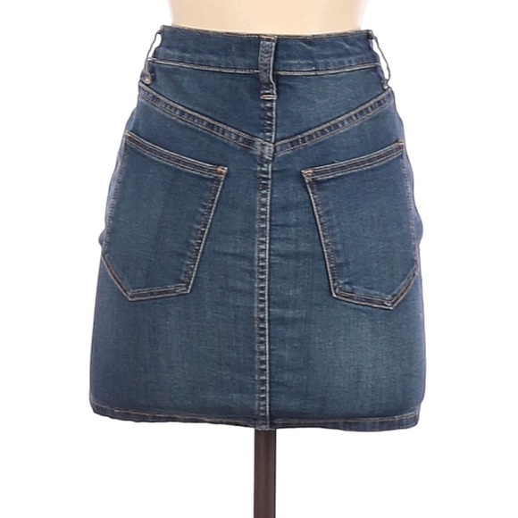 NWT FREE PEOPLE SHORT DENIM SKIRT SIZE 24 - Picture 8 of 9
